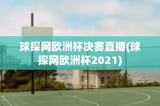 球探网欧洲杯决赛直播(球探网欧洲杯2021)