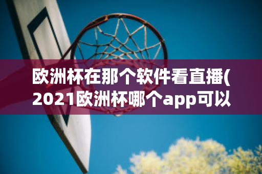 欧洲杯在那个软件看直播(2021欧洲杯哪个app可以看直播)