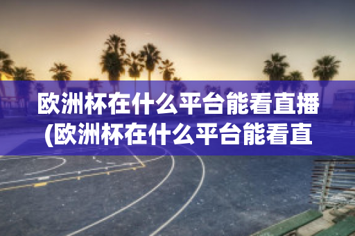 欧洲杯在什么平台能看直播(欧洲杯在什么平台能看直播回放)