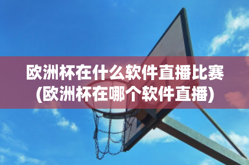 欧洲杯在什么软件直播比赛(欧洲杯在哪个软件直播)