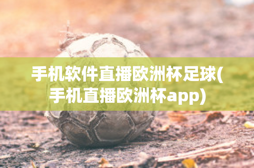 手机软件直播欧洲杯足球(手机直播欧洲杯app)