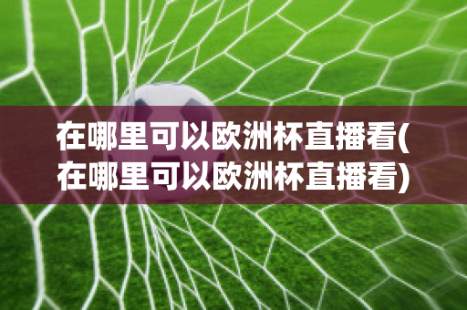 在哪里可以欧洲杯直播看(在哪里可以欧洲杯直播看)