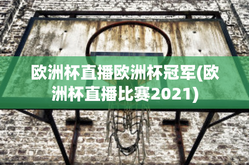 欧洲杯直播欧洲杯冠军(欧洲杯直播比赛2021)