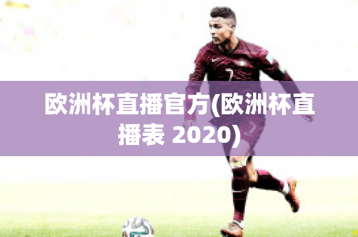 欧洲杯直播官方(欧洲杯直播表 2020)