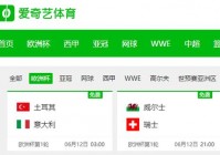 欧洲杯直播间app:欧洲杯直播app有哪些